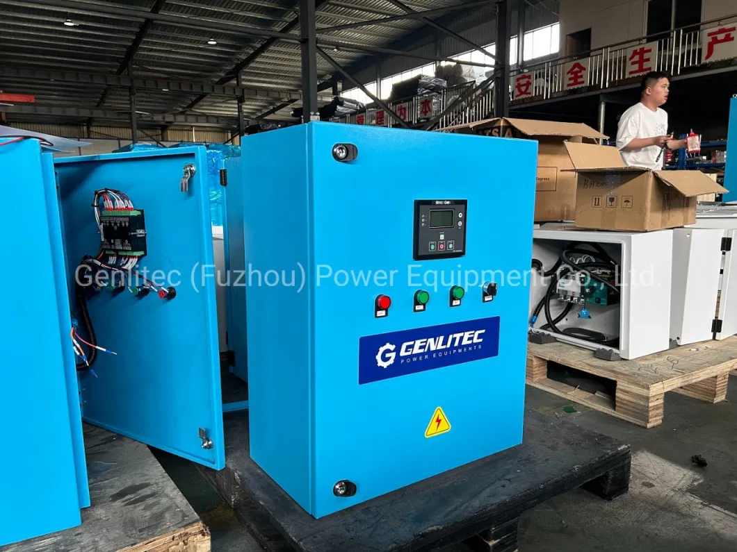 Genlitec 3 Phase 4p 100A Diesel Generator ATS Panel