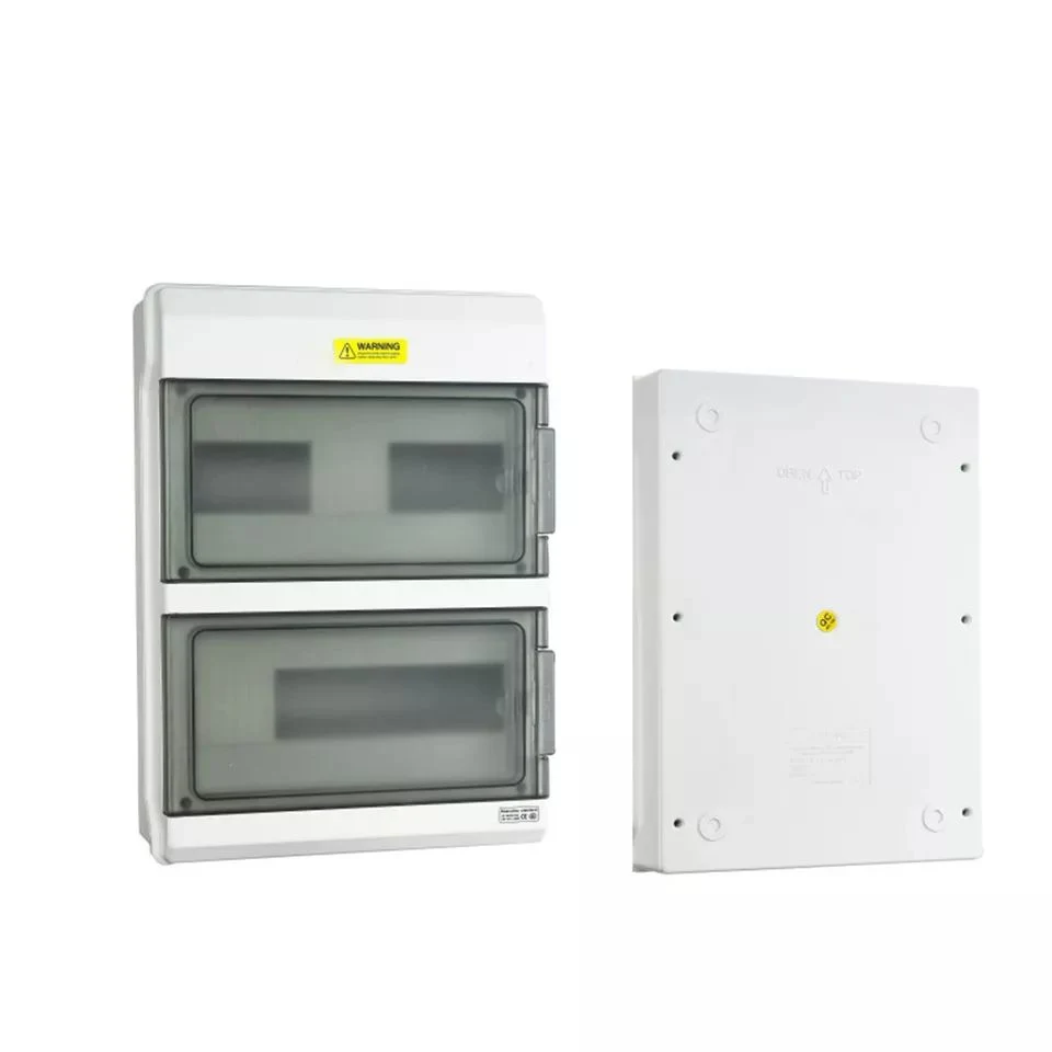 Moreday Outdoor Using IP 65 Waterproof 3 Phase MCB Box Electrical Control Panel Board 24 Ways Distribution Box Home Use