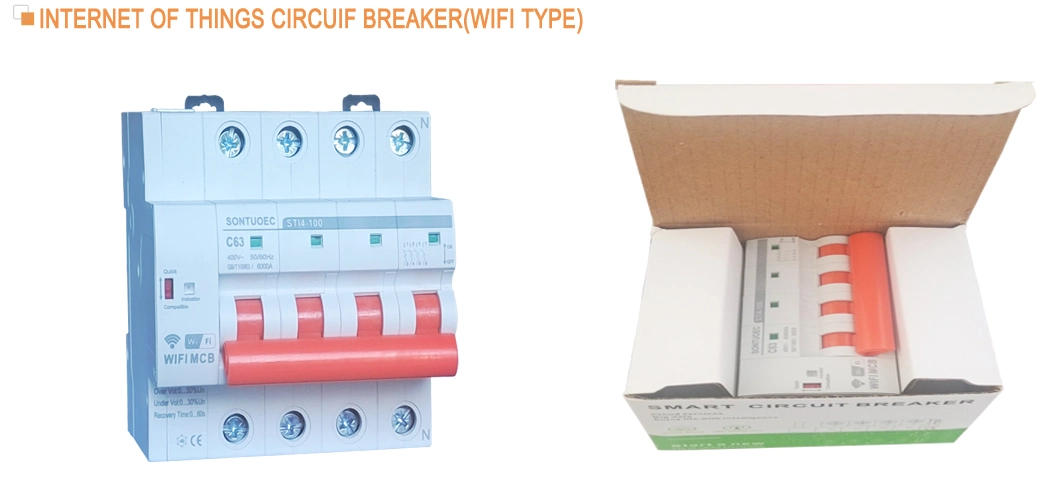 Internet of Things Circuit Breaker Multi Function MCB RCBO