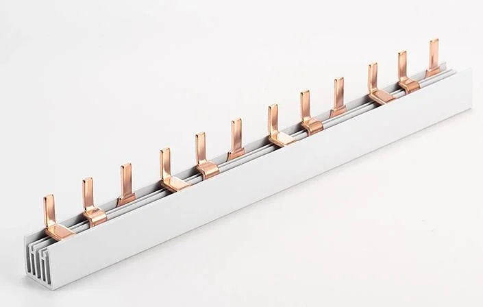 Electric Copper Busbar 3 Phase Bus Bar Pin Type