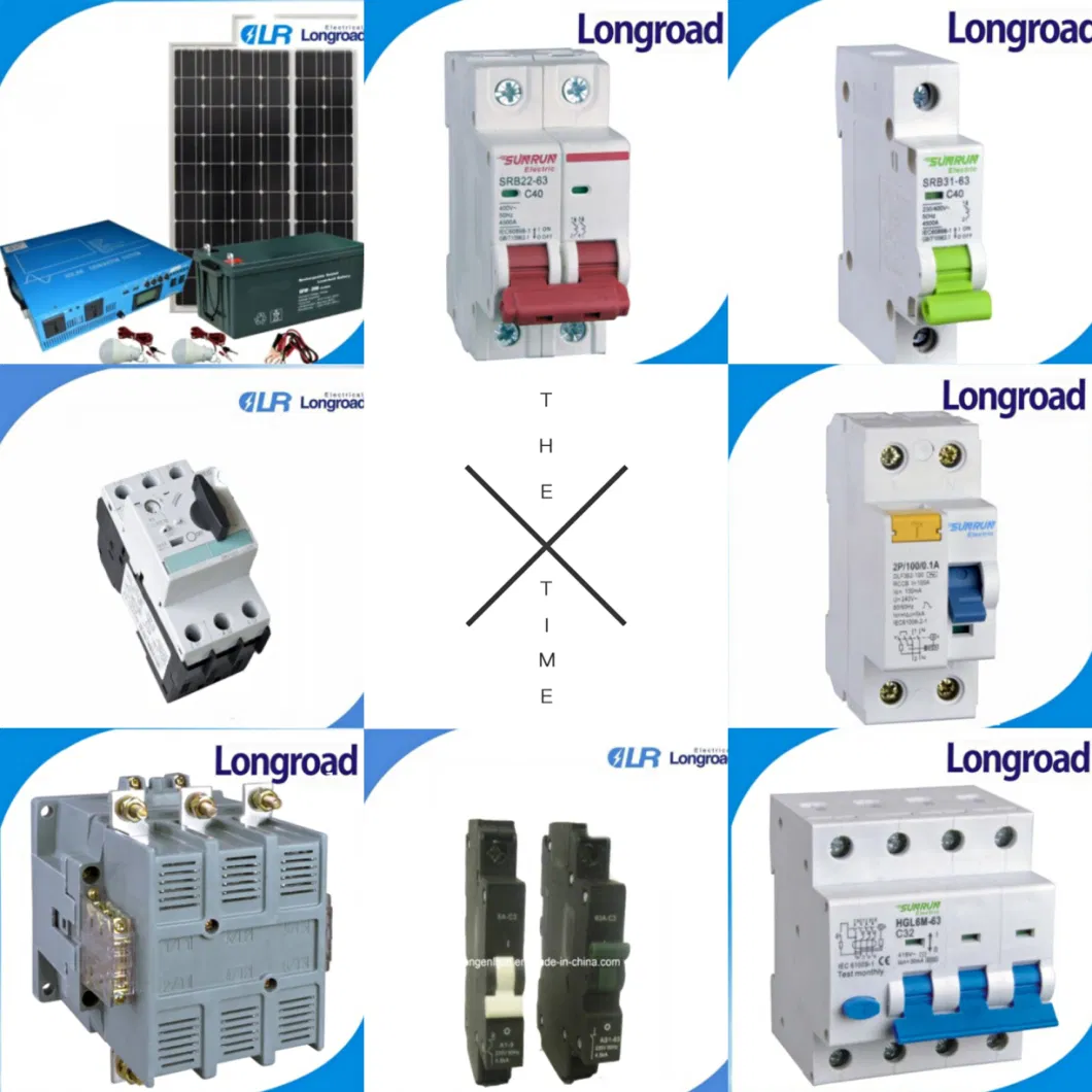 Dz47-63 Electronic Miniature Circuit Breaker Plastic Mini Circuit Breaker 3 Pole MCB