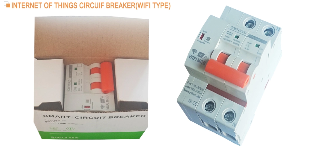 Internet of Things Circuit Breaker Multi Function MCB RCBO