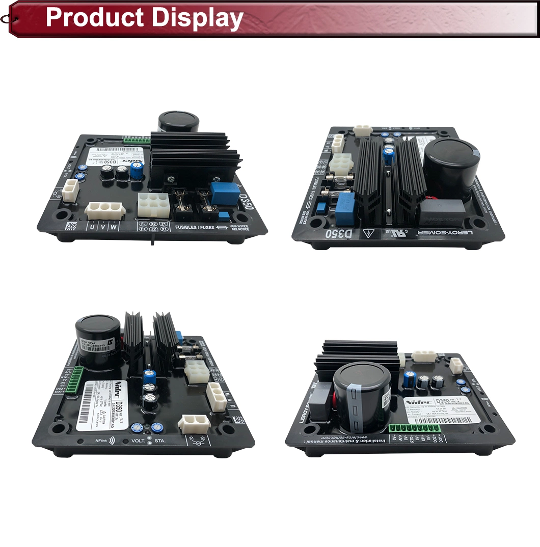 Leroy-Somer D350 AVR Voltage Regulator Electrical Plate Generator Spare Parts Automatic Voltage Regulator