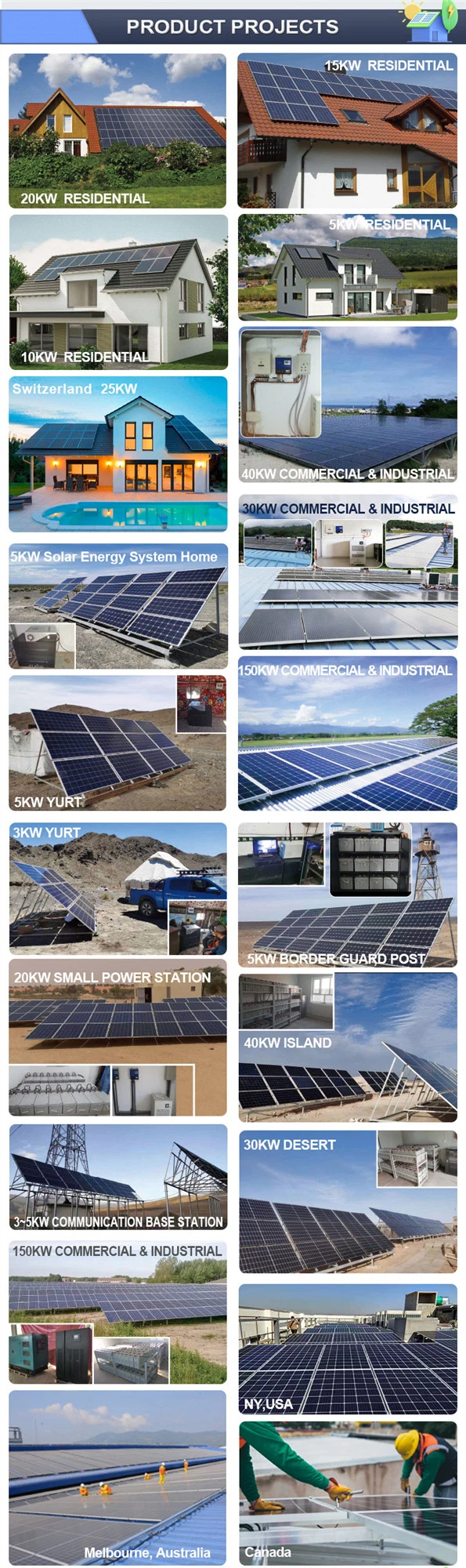 2023 Hot Selling Home Commercial 12 Volt 220 Volt Split Phase 11kw 8kw on Grid or off Grid Hybrid Solar Power or Energy System Inverter for Solar Panel System