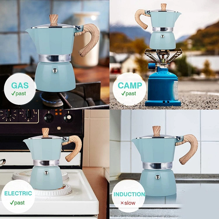 Yireen Moka Pot 150ml Premium Style Good for Travel