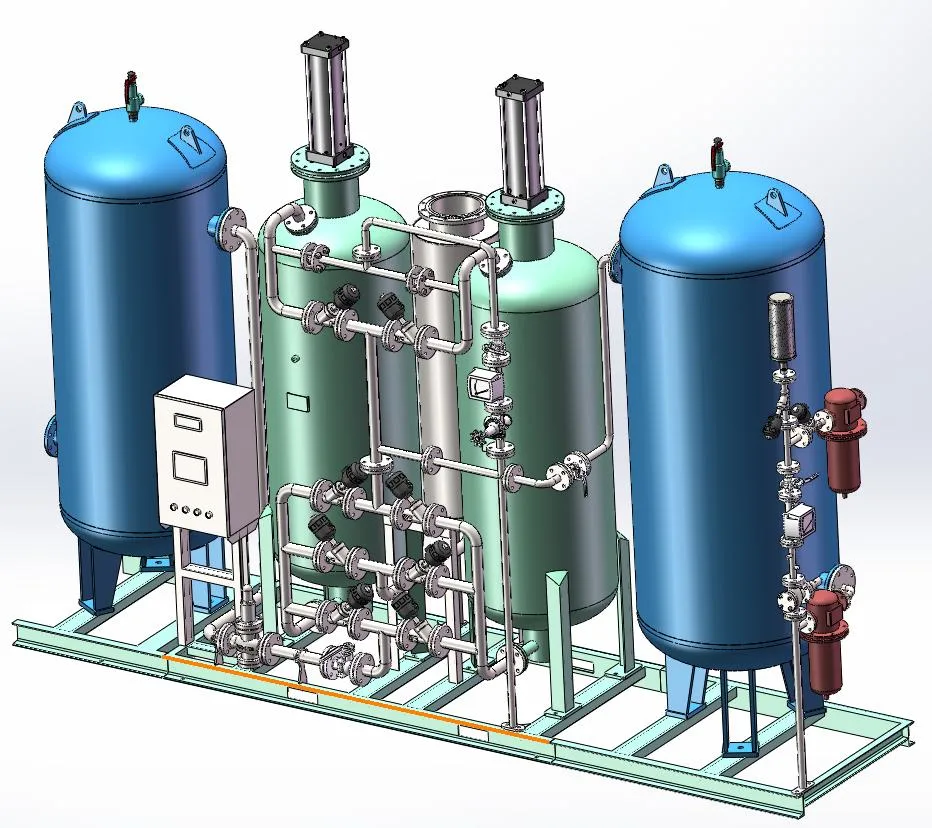 Nuzhuo Nitrogen Generation Unit for Oil, Gas, and Petrochemical Industries N2 Generator