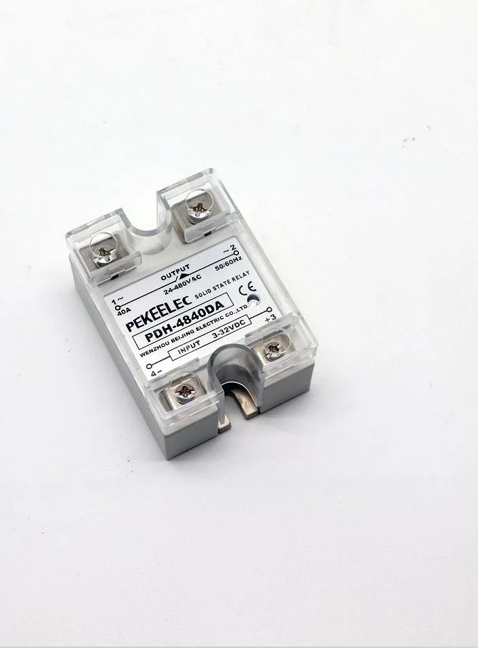 DIN Rail Mounting Solid State Relay with CE 80A