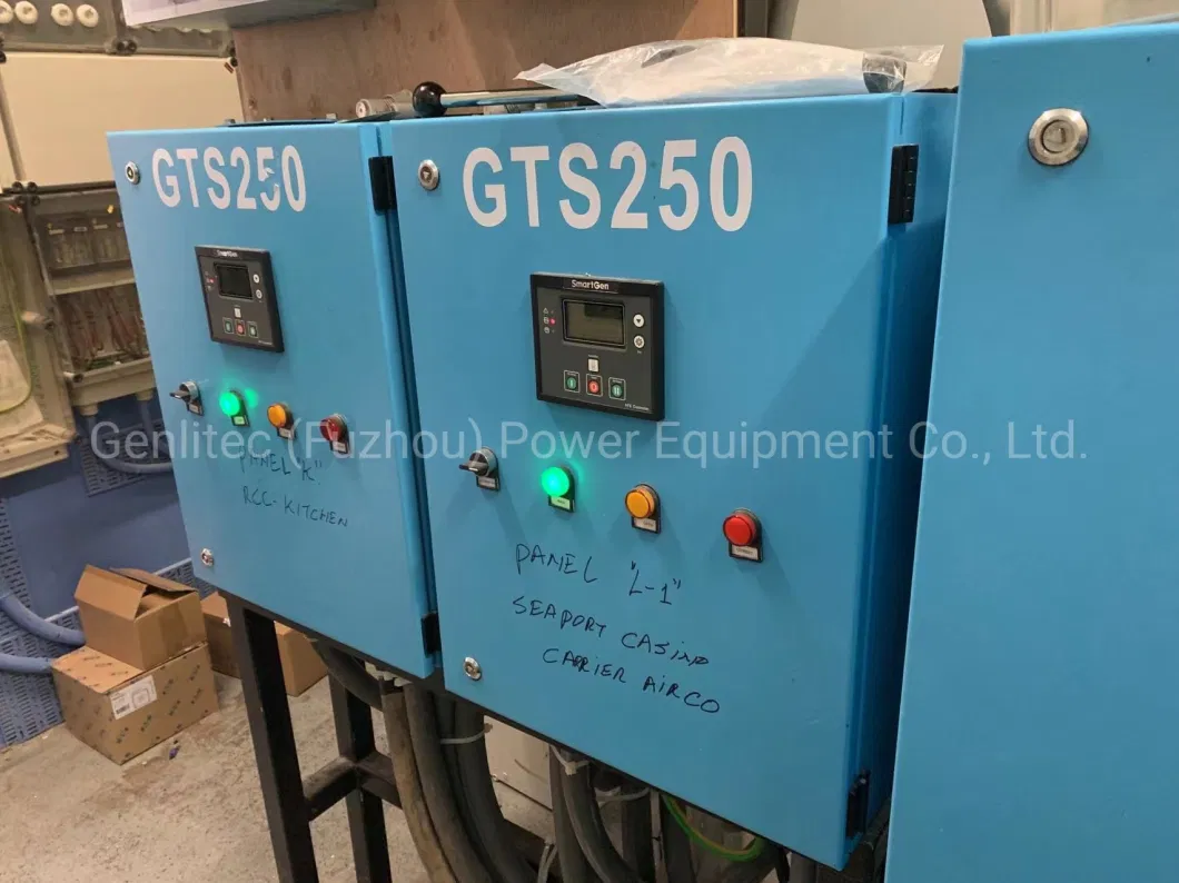 50Hz 4p 3 Phase Diesel Generator Sets 400A Manual Automatic Transfer Switch ATS Panel