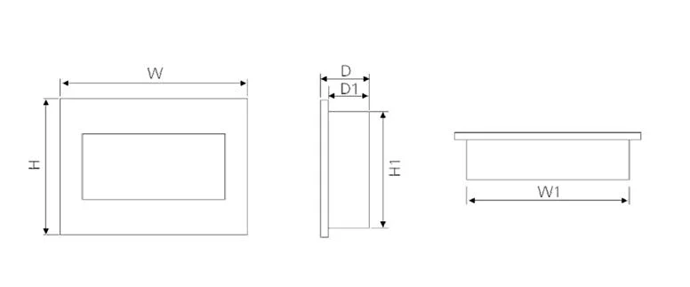 Pz30 Flush Mounted Distribution Box Electrical Panel Control Panel Box