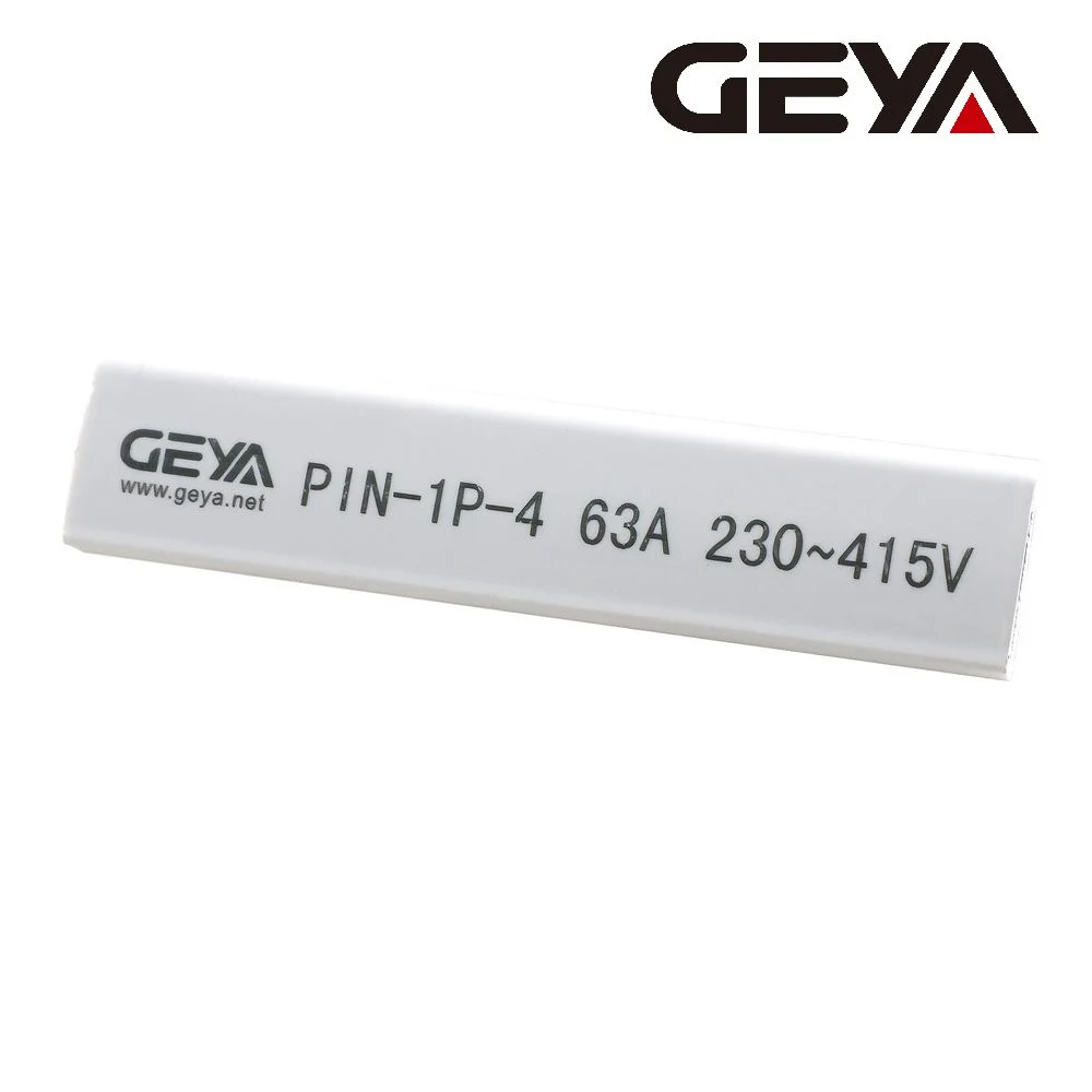 Geya 1p 63A Pin Type Copper Busbar for Distribution Box Circuit Breaker MCB 63A Connector Busbar Connection