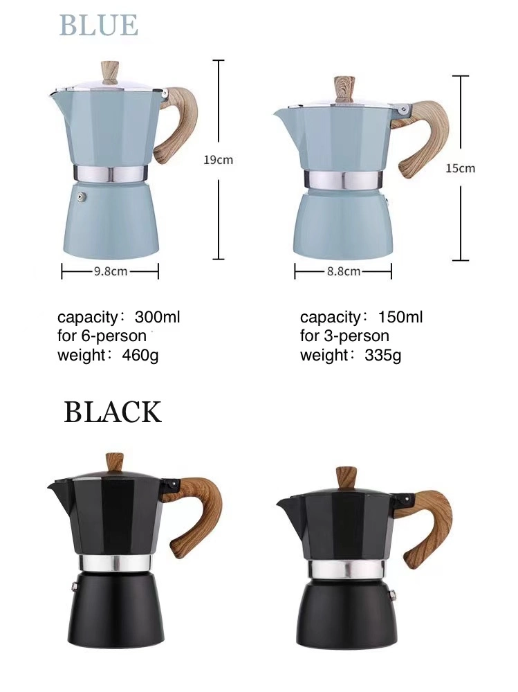 Yireen Moka Pot 300ml Premium Style Kitchen Appliances