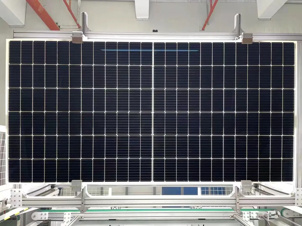 as Solar Panel 430 440 450 Watt A Grade Cell Half Cut PV Module Solar Energy Solar System Electric Power Photovoltaic Panel