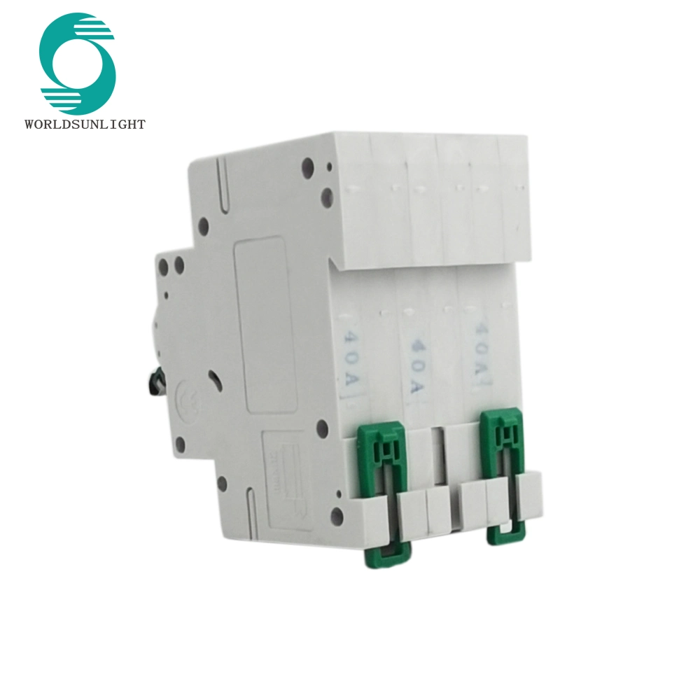 2 Pole DC 800V Smart Circuit Breakers DC Solar MCB