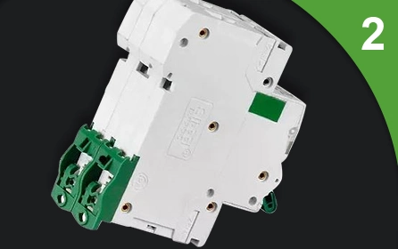 DIN Rail Mounting DC MCB 2p MCB Breaker