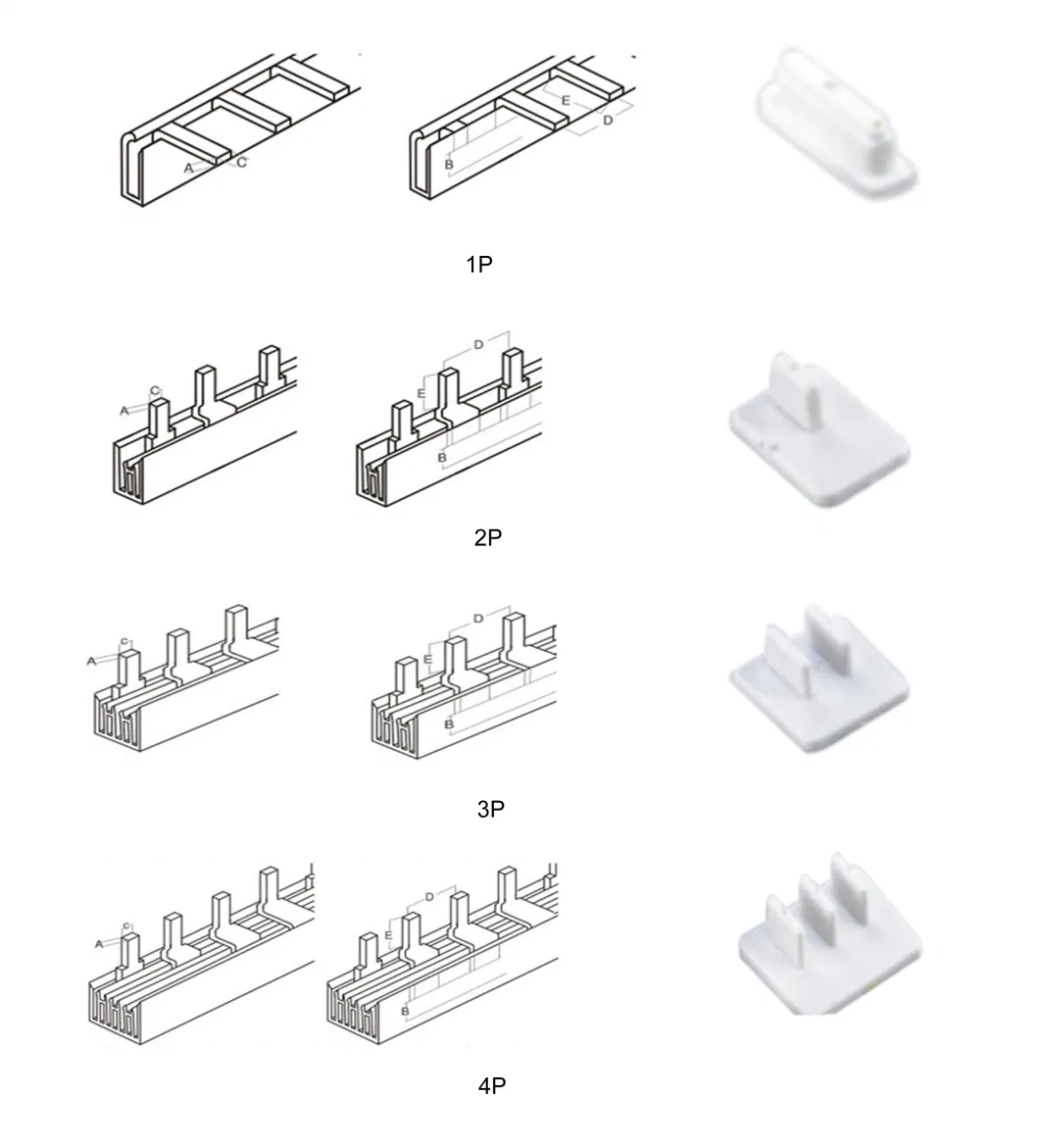 Fork/Pin Type Copper Bus Bar