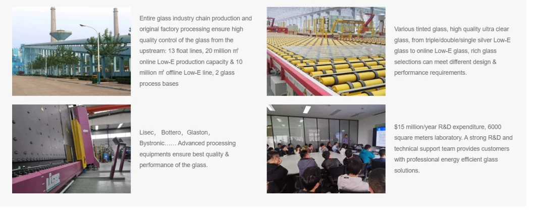 Low E Double Glass Windows Price Triple Glazed Insulated Glass Unit Insulated Glass Panels