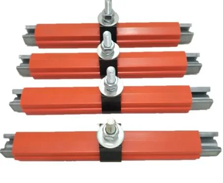 125A Galvanized Steel Power Rail Insulated Crane Busbar