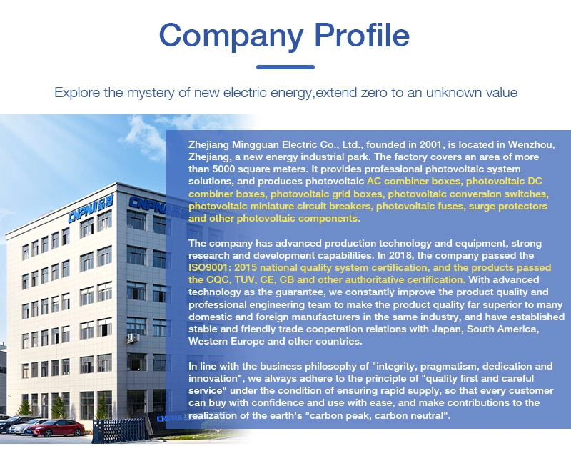 High Voltage Grid Connection Box 1500V 3-Phase Electrical Distribution Box Solar Array DC Combiner Box