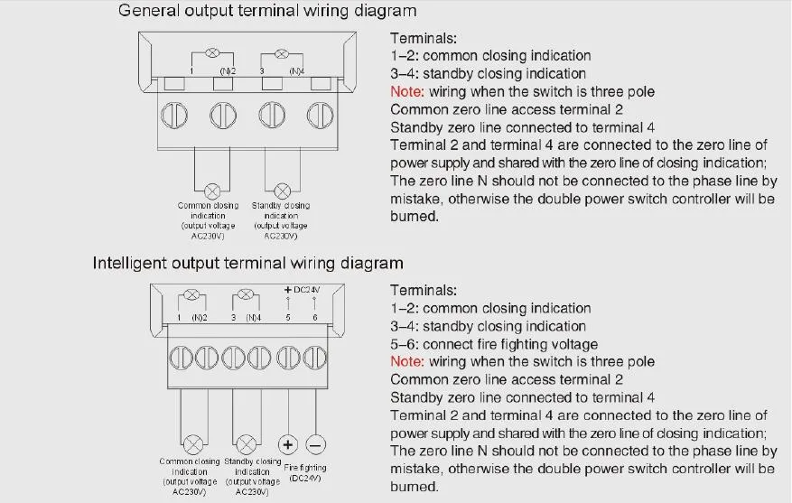 Mini CB 3 Phase Manual ATS Snq3-63A B ATS Double Power Source Automatic Transfer Switch