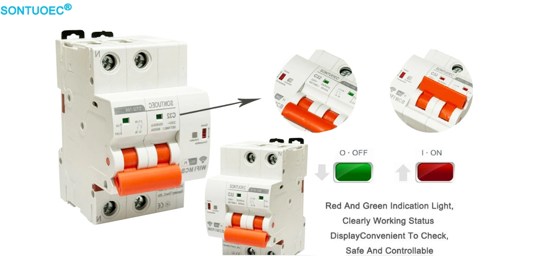 Internet of Things Circuit Breaker Multi Function MCB RCBO