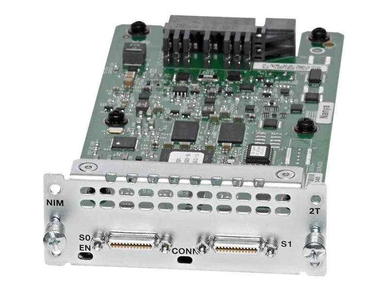 CISCO NIM-2T Router High-Speed 2-port Serial WAN Interface Card Moudle NIM-2T=