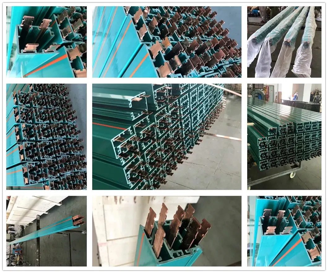 Flexible Electric Conductor Busbar Line / Multistage Stage Busbar for Crane