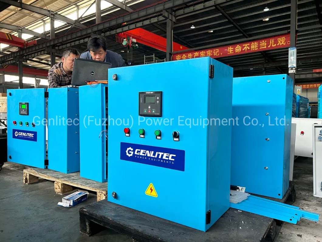 Genlitec 3 Phase 4p 100A Diesel Generator ATS Panel