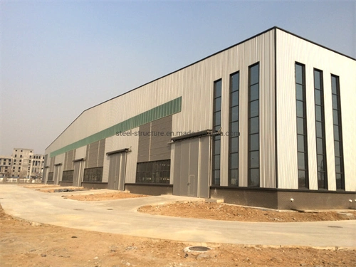 Customized Modular Prefab Industrial Metal Frame Factory Hangar Workshop