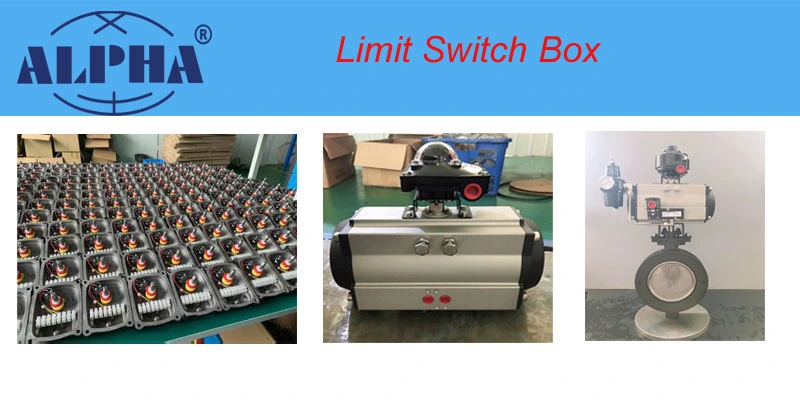 IP68 Alpha Apl510 Limit Switch Box for Flow Control Used in Valve