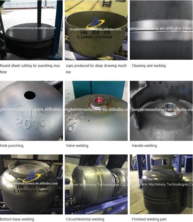 China High Quality LPG Cylinder Gas Storage Fuel Tank Automatic Girth Circumferential Circular Seam Welding Machine