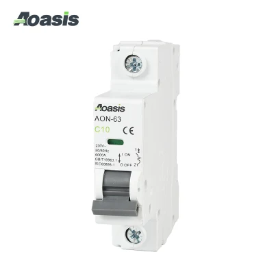  AOasis Aon-63 1p MCB 16A 32A 230V бытовой мини MCB Переключатель