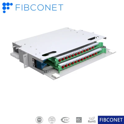ODF Fibconet 24 ядер оптическое волокно распределения рамы коммутационной панели