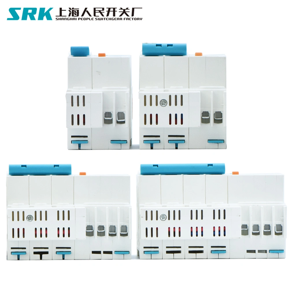 Rkc1le-63 5-Year Guarantee Earth Leakage Circuit Breakers 1p+N 2p 3p 3p+N 4p 63A 30mA ELCB Breaker