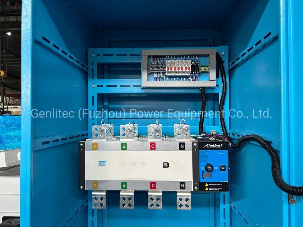 Genlitec 3 Phase 4p 100A Diesel Generator ATS Panel