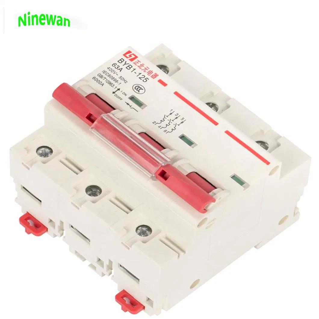 Open Electric Mini MCB 10A 16A 20A 32A 25A 40A 63A AC MCB Miniature Circuit Breaker