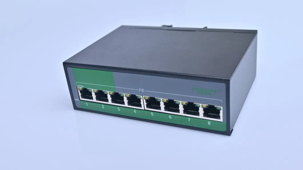 Industrial Exchange 8 Port DIN Rail Mini 10/100m Industrial Ethernet Network Switch