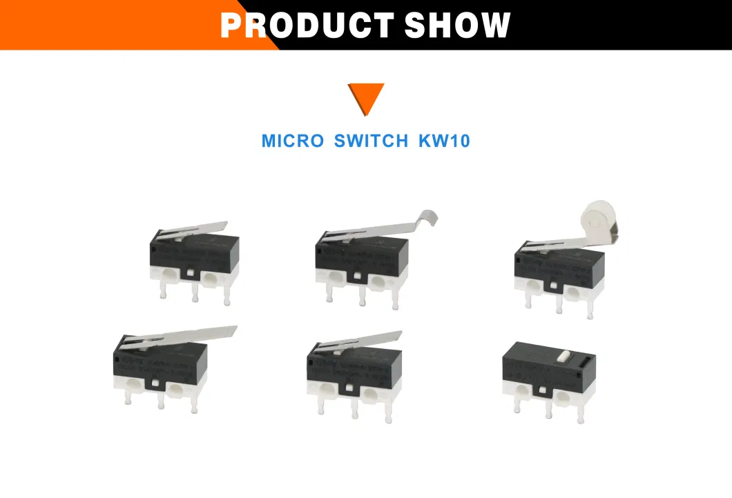 Kw10 Mini Action Sensitive Switch Quick Connect Terminal Micro Switch