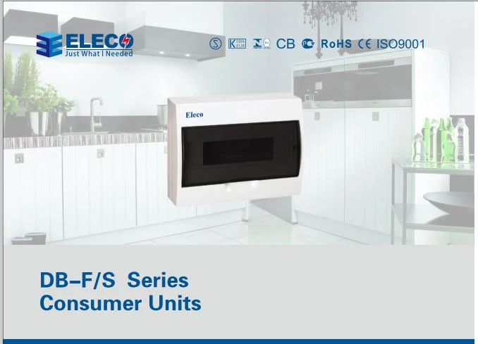 Surface Mounting and Flush 2, 4, 6, 8, 12, 18, 24, 36 Ways Storage Box Distribution Board