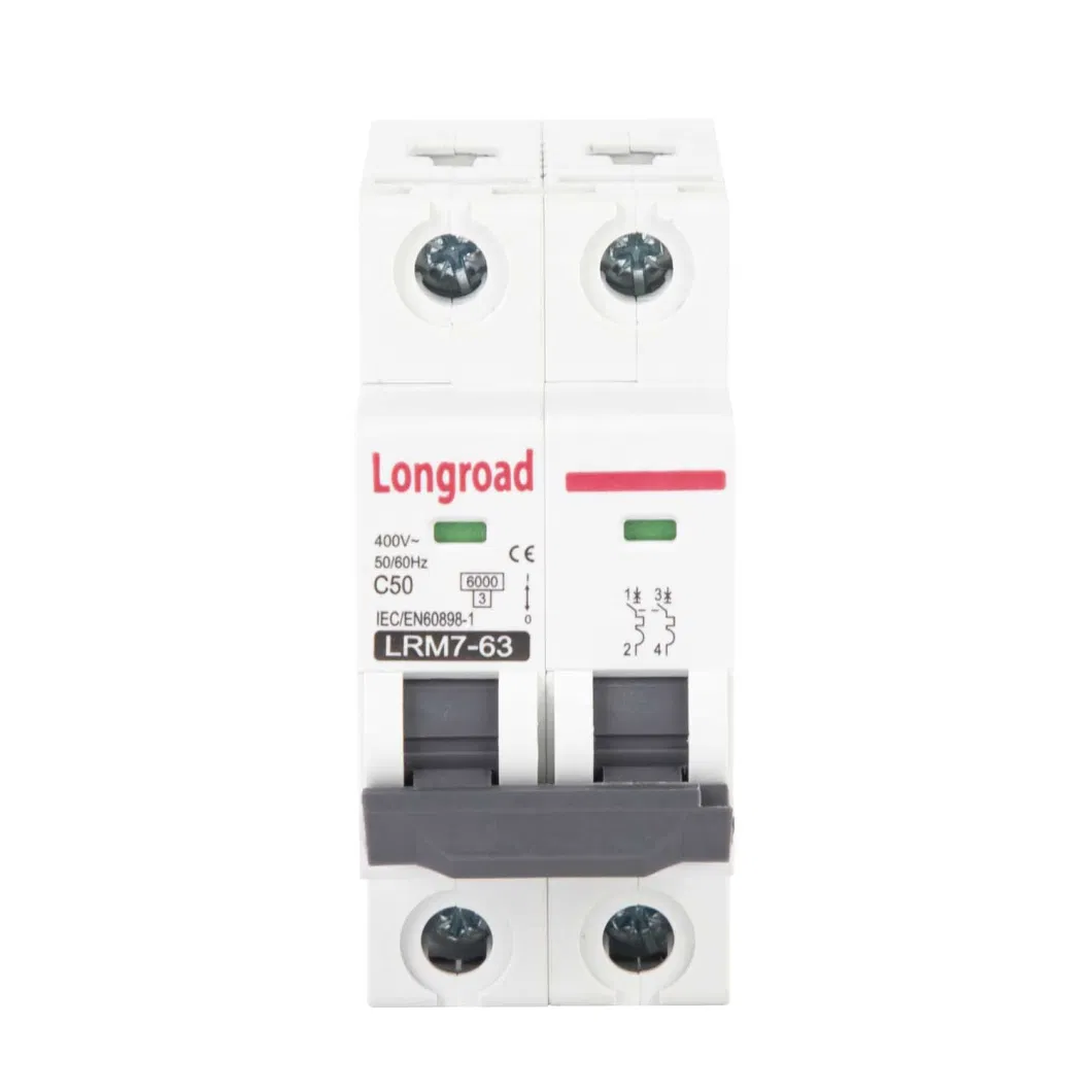 Factory Price Circuit Breaker 1p 2p 3p 4p Mini MCB 20A 16A 10A 32A 25A 40A 63A AC MCB Electric Miniature Circuit Breaker