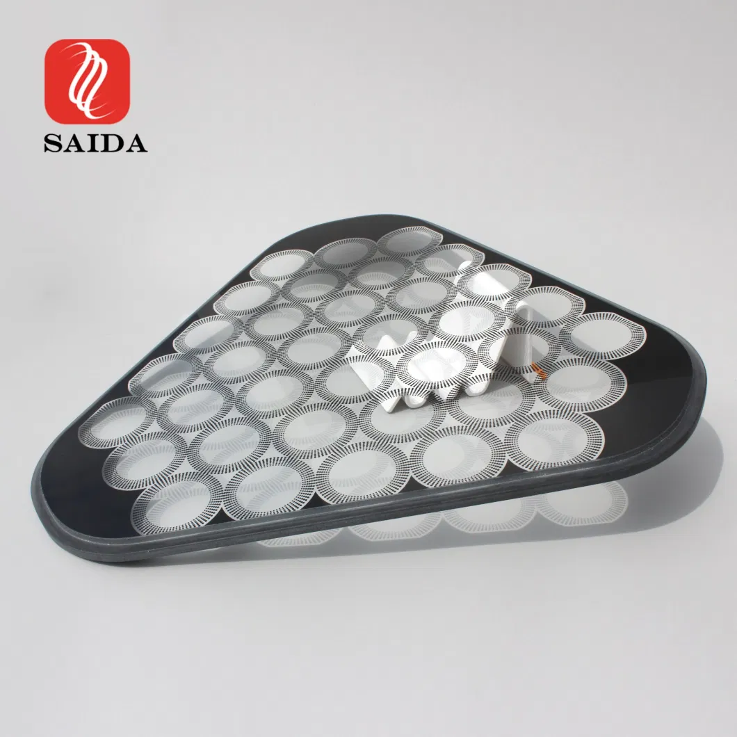 Ceramic Printing Physical Tempered 3mm, 4mm, 6mm Lighting Glass Cover Decorative Glass Panel