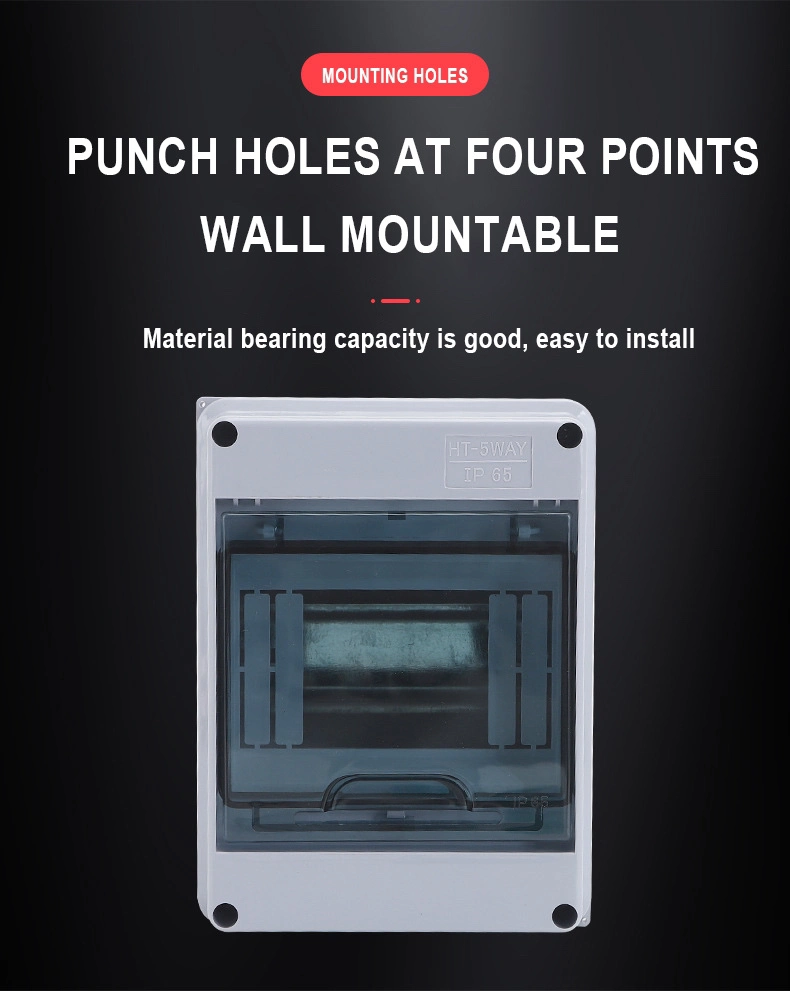 Ht 2 Ways Waterproof Distribution Panel Board