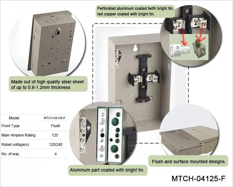 CH 2p Plug in Mini Circuit Breaker MCB for Distribution Box