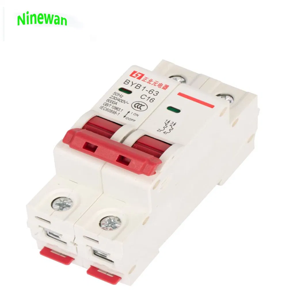 AC Safety C Type Circuit Breaker MCB