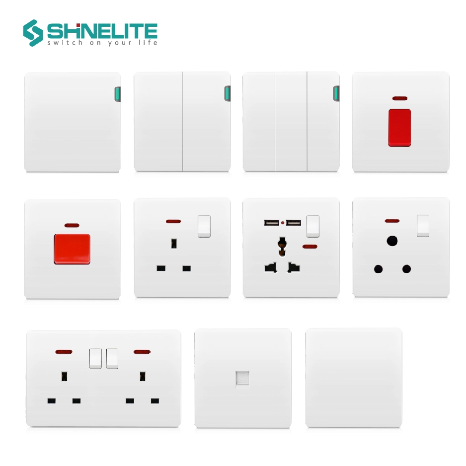 12 Years BS Standard Wall Light Electrical Switch Socket Manufacturer