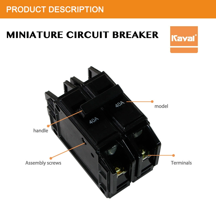 Free Sample! 380V 100A MCB Miniature Circuit Breaker