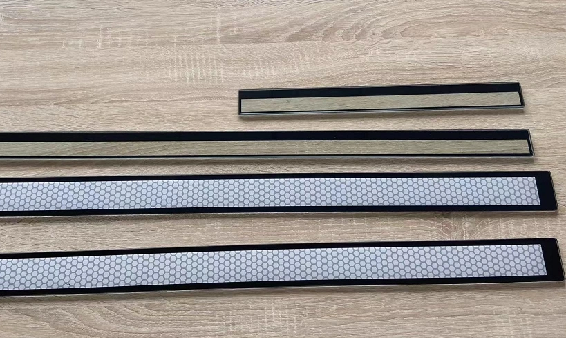 Ceramic Printing Physical Tempered 3mm, 4mm, 6mm Lighting Glass Cover Decorative Glass Panel