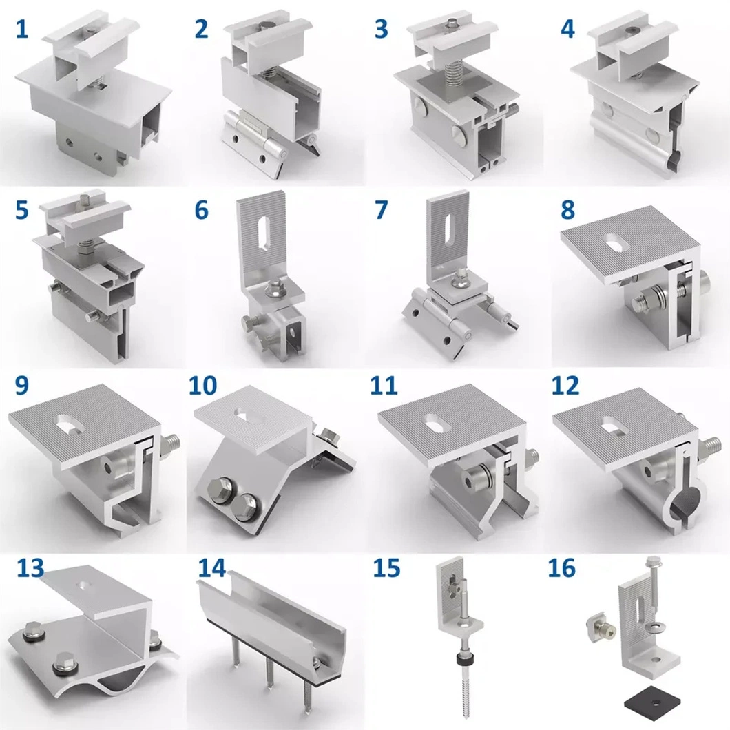 Solar Mounting System Manufacturer Supply Solar Middle Clamp