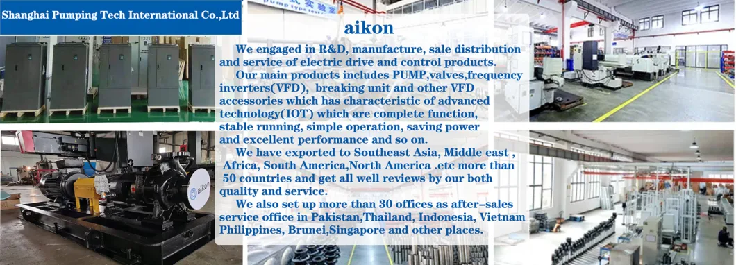 VFD Inveter Aikon Control Panel Keypad Electric VFD 1HP 100HP Variable Frequency Drive Control Panel