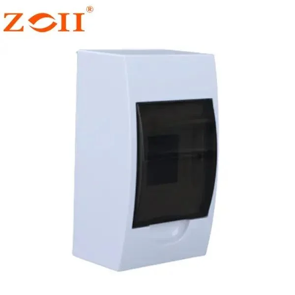 Electric ABS Distribution Box Panel Distribution Board Outdoor Flush Wall Mount 3 Phase 18 Way Cable Gland Connector