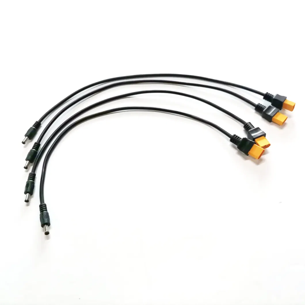 Custom Xt60 Connectors to DC5521 Cable Assembly